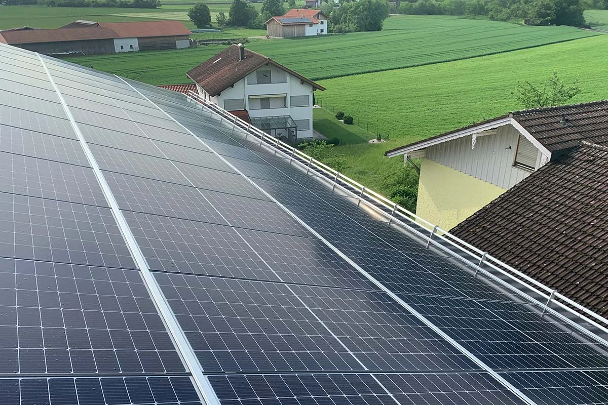 Photovoltaikanlage in Ainring mit 19,24 kWp, Privatanlage