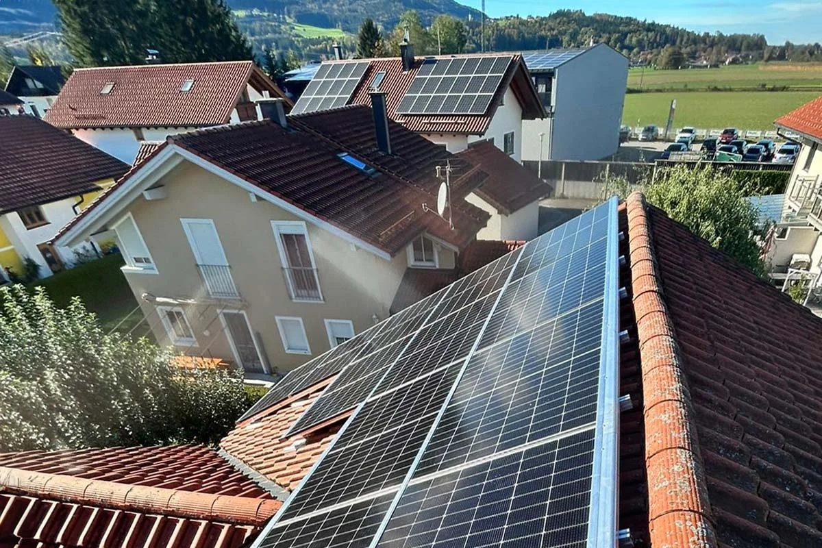 Photovoltaikanlage in Ainring mit 7 kWp, Privatanlage