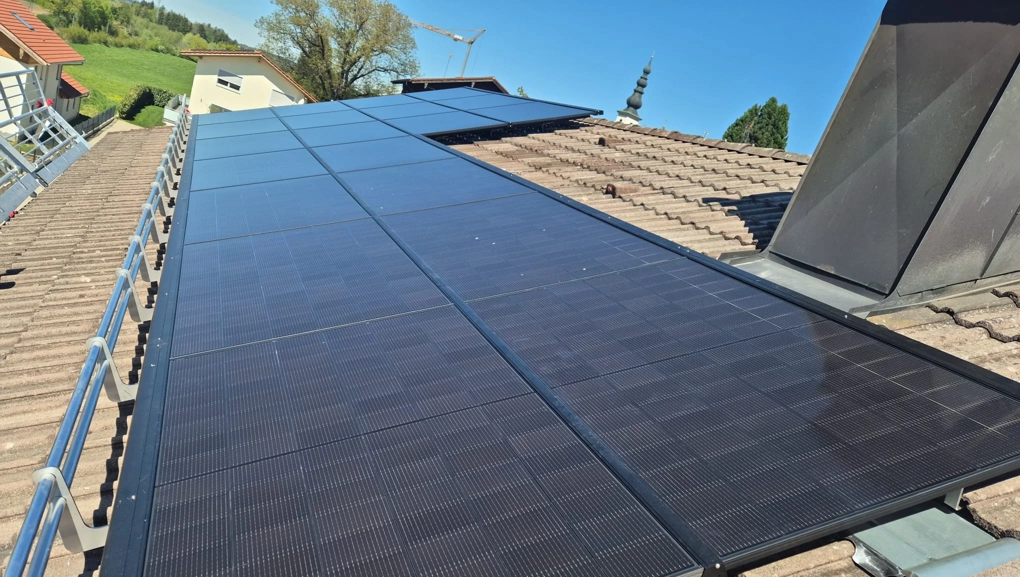 Photovoltaikanlage in Ainring mit 9,2 kWp, Privatanlage