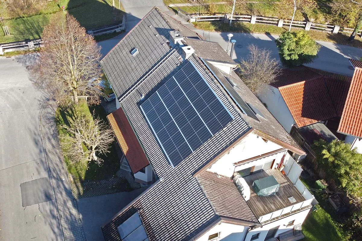 Photovoltaikanlage in Ainring mit 9,72 kWp, Privatanlage