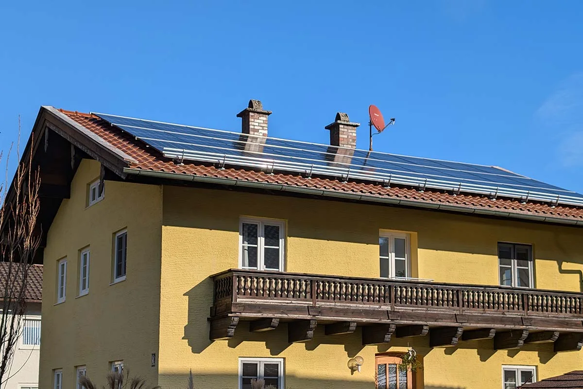 Photovoltaikanlage in Bad Reichenhall mit 12,75 kWp, Privatanlage