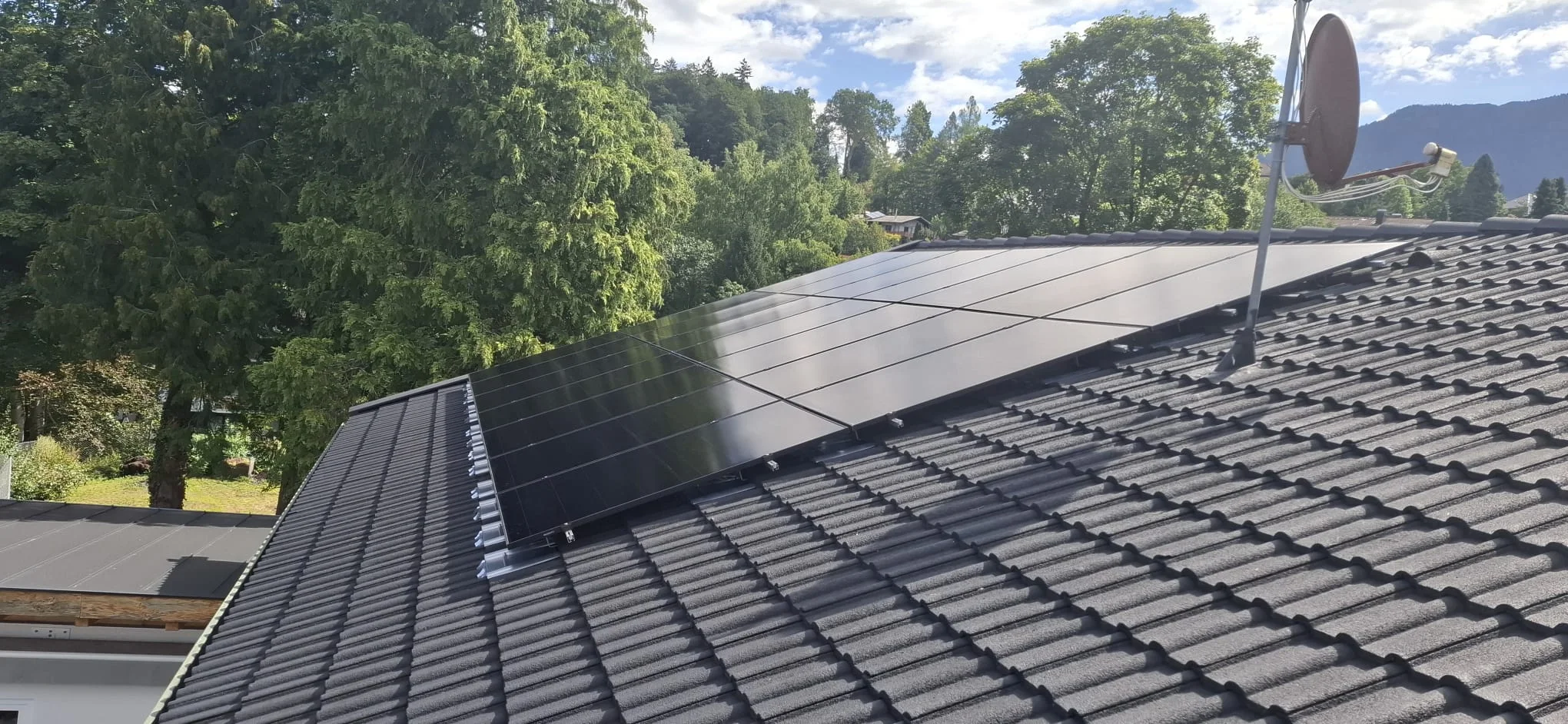Photovoltaikanlage in Bad Reichenhall mit 13,92 kWp, Privatanlage