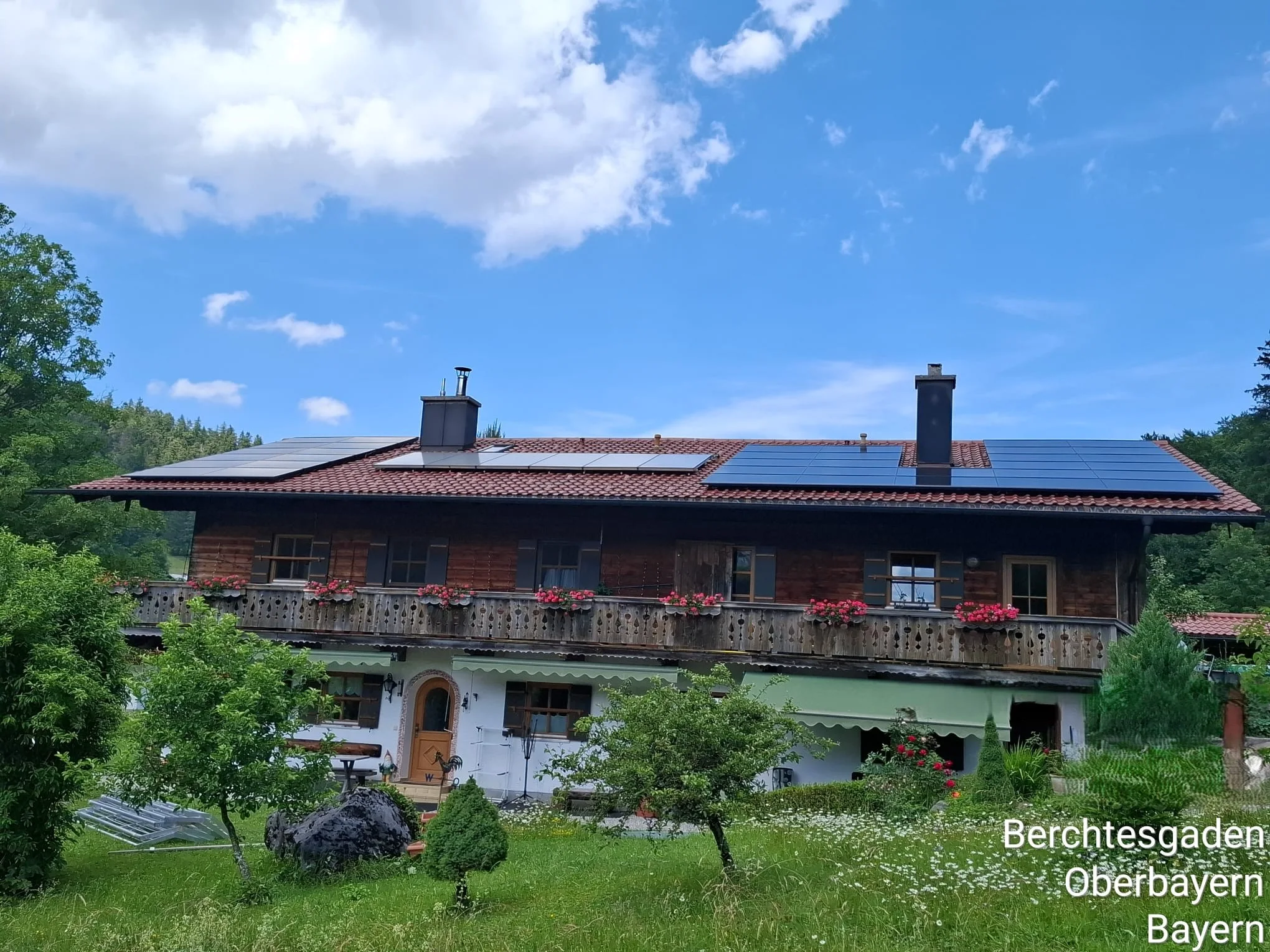 Photovoltaikanlage in Berchtesgaden mit 16,56 kWp, Privatanlage