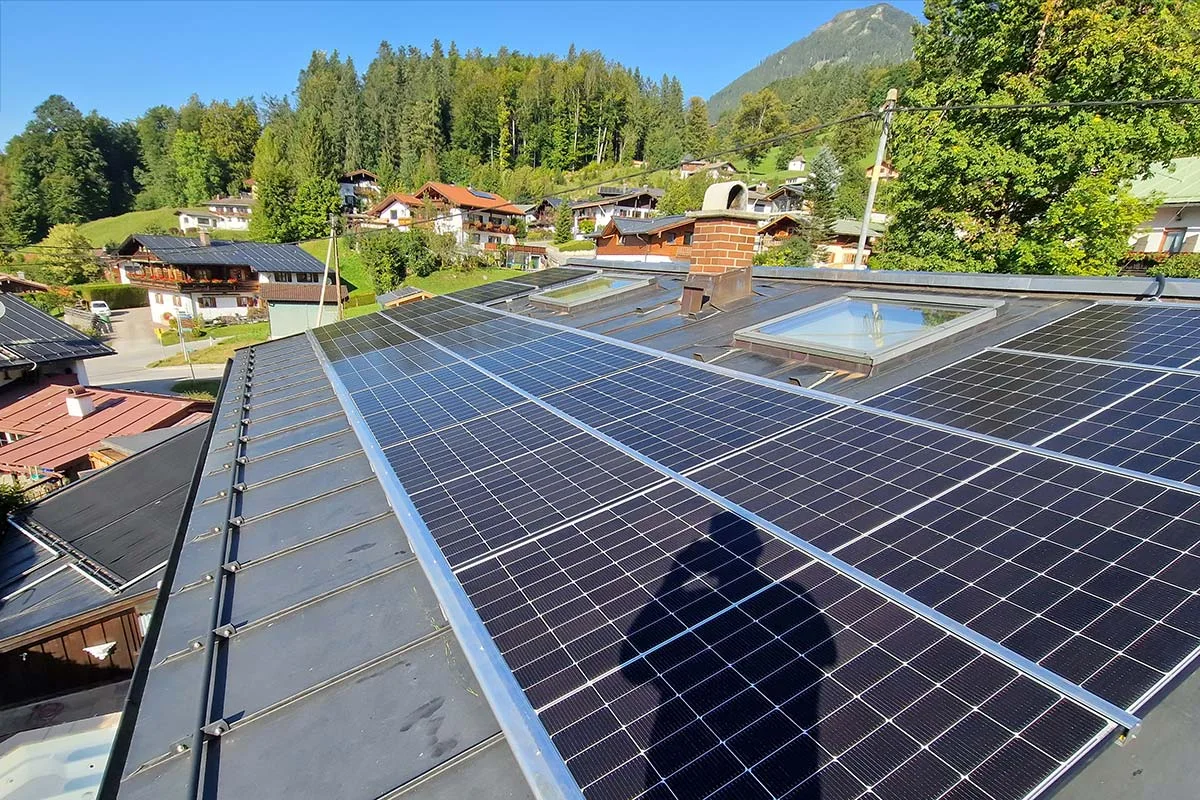 Photovoltaikanlage in Schönau mit 17 kWp, Privatanlage