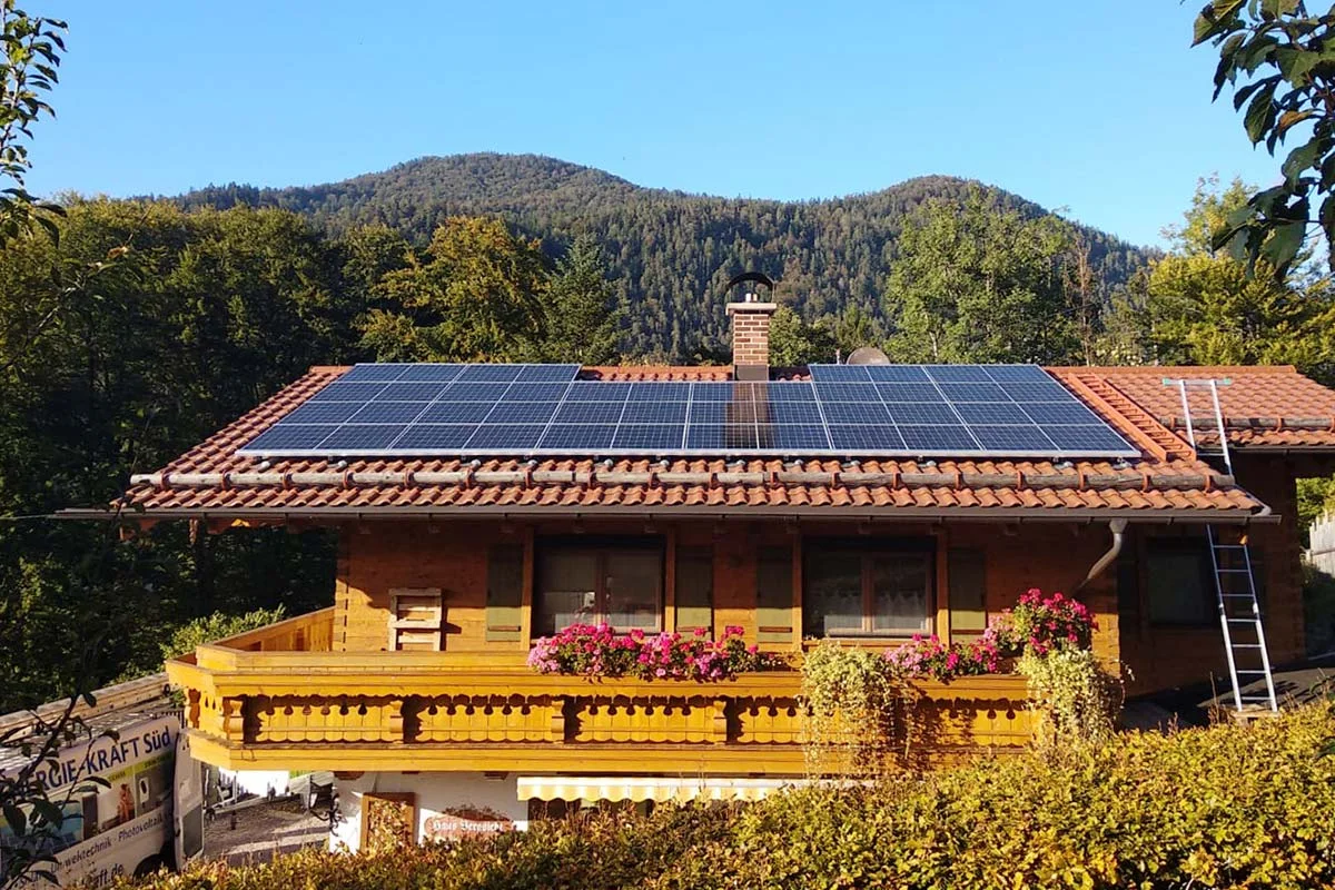 Photovoltaikanlage in Berchtesgaden mit 19,74 kWp, Privatanlage
