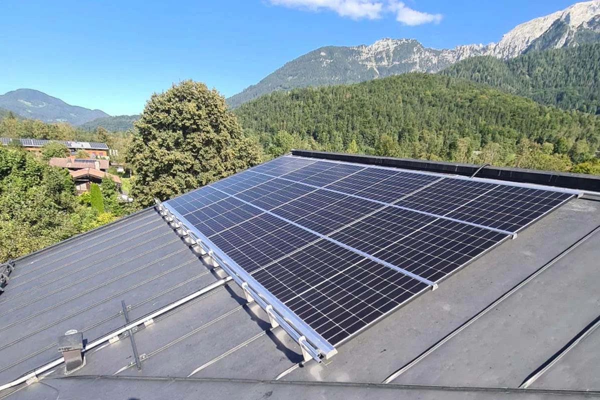 Photovoltaikanlage in Berchtesgaden mit 7 kWp, Privatanlage