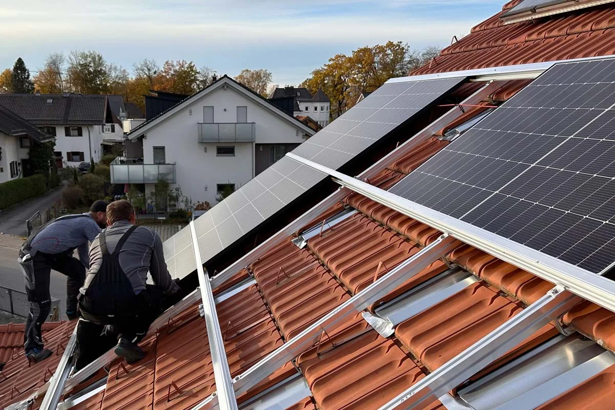 Photovoltaikanlage in Freilassing mit 15,4 kWp, Privatanlage