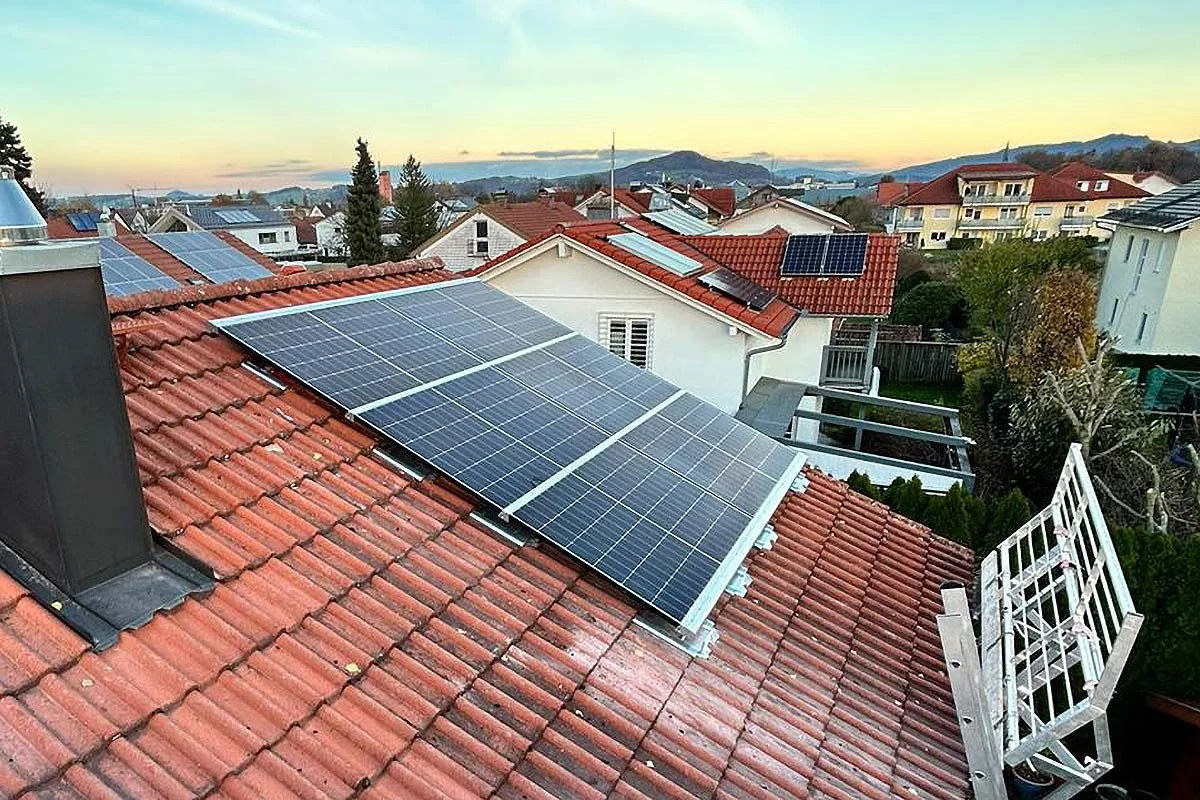 Photovoltaikanlage in Freilassing mit 6 kWp, Privatanlage