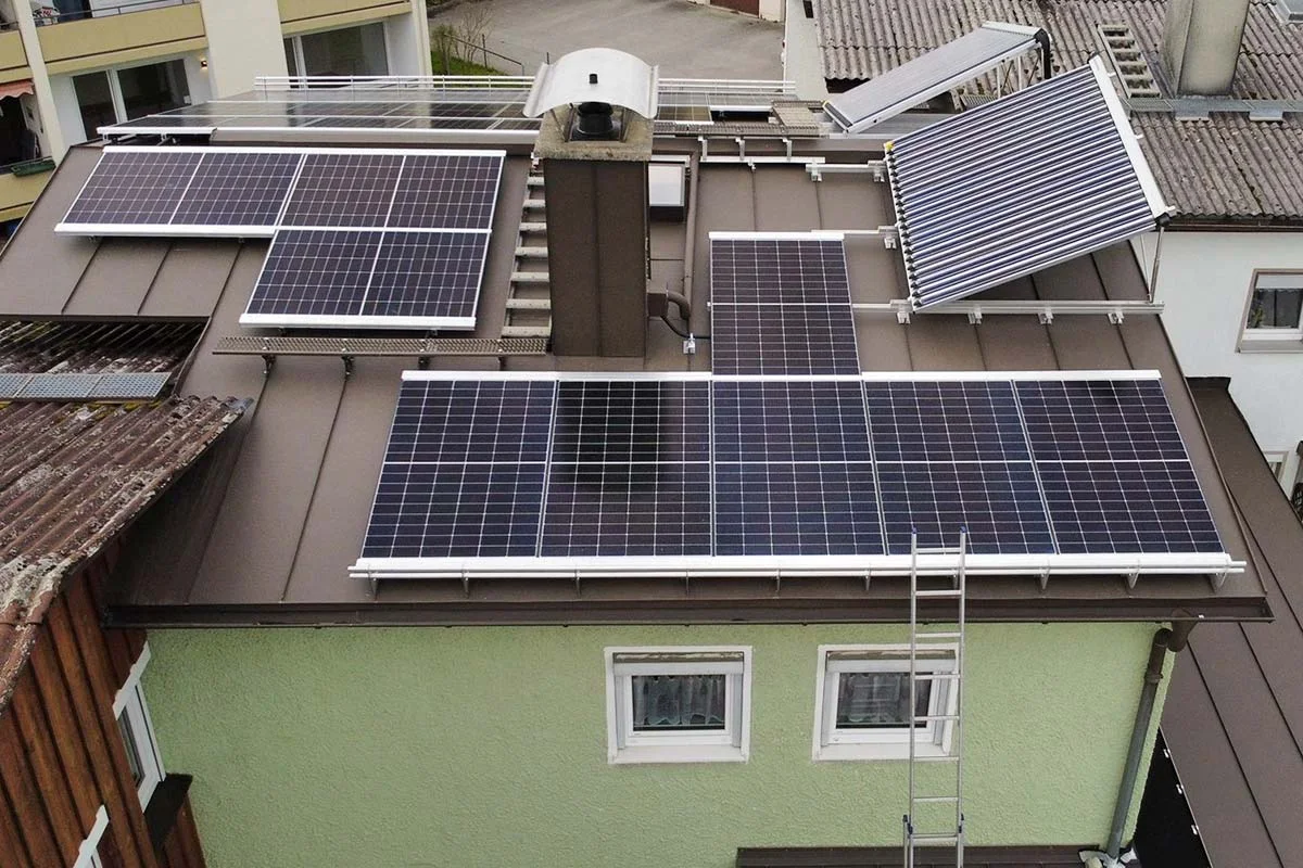 Photovoltaikanlage in Laufen mit 10 kWp, Privatanlage