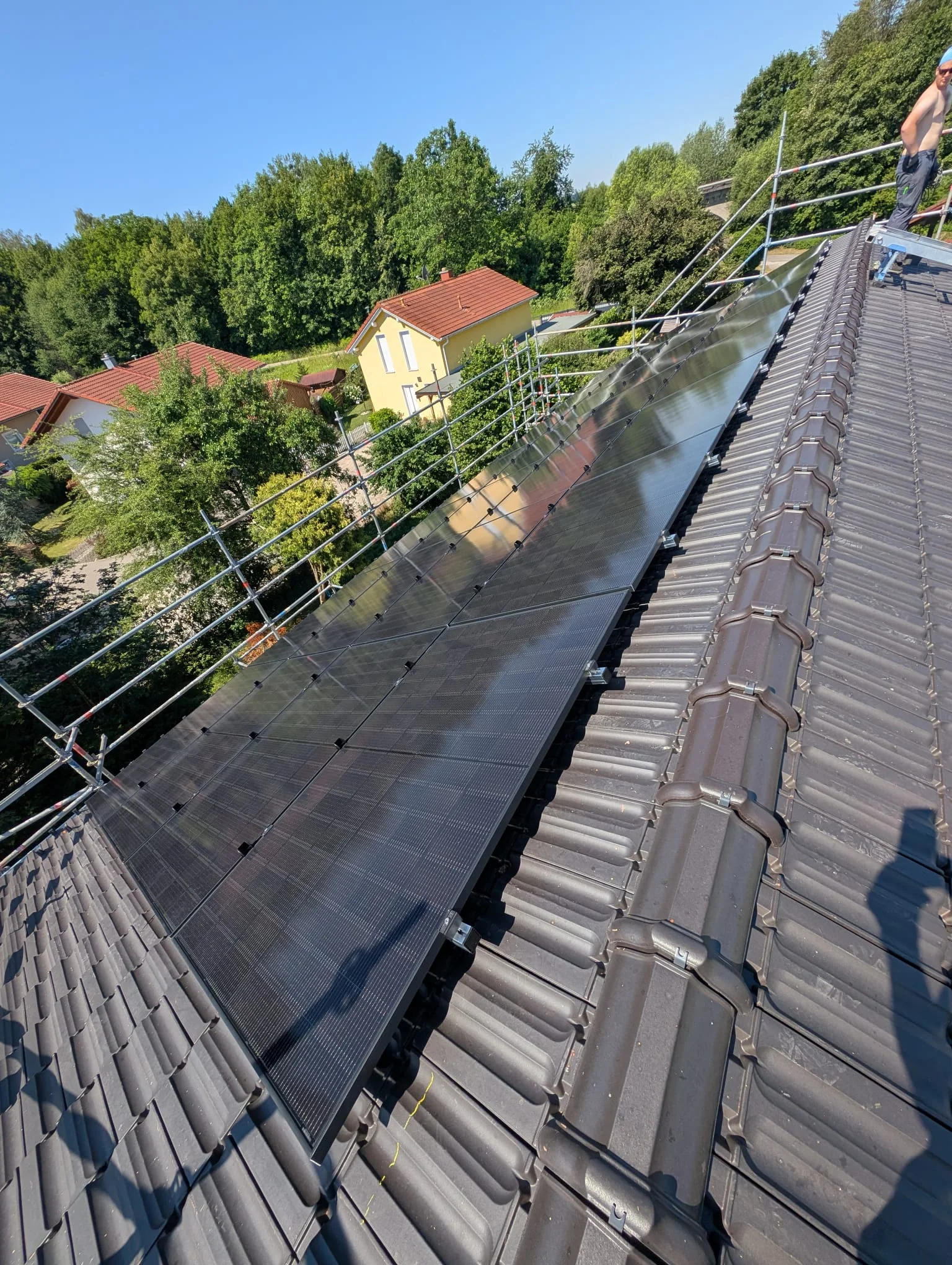 Photovoltaikanlage in Laufen mit 12,88 kWp, Privatanlage