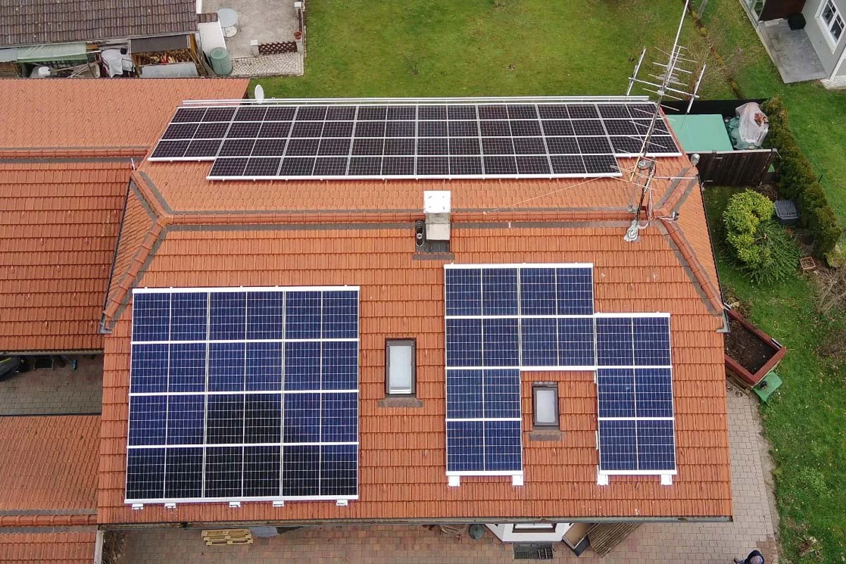 Photovoltaikanlage in Laufen mit 21 kWp, Privatanlage