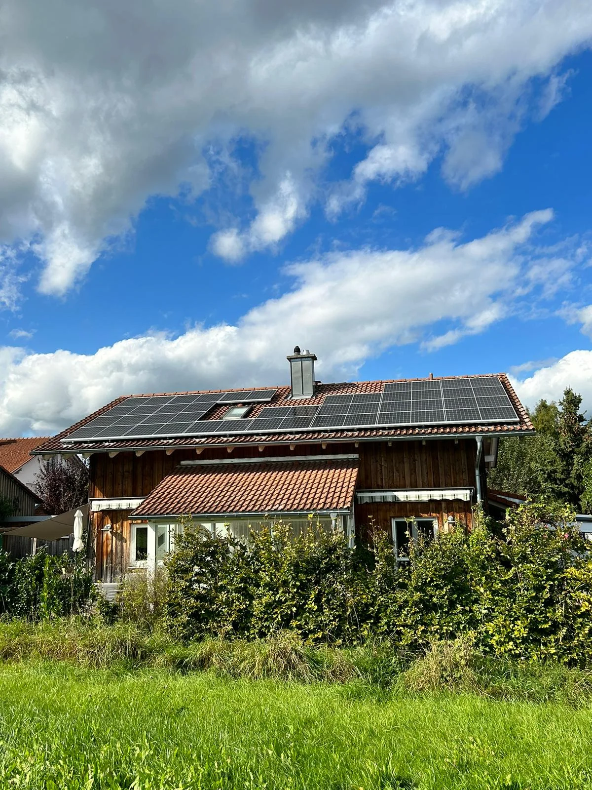 Photovoltaikanlage in Laufen mit 9,66 kWp, Privatanlage