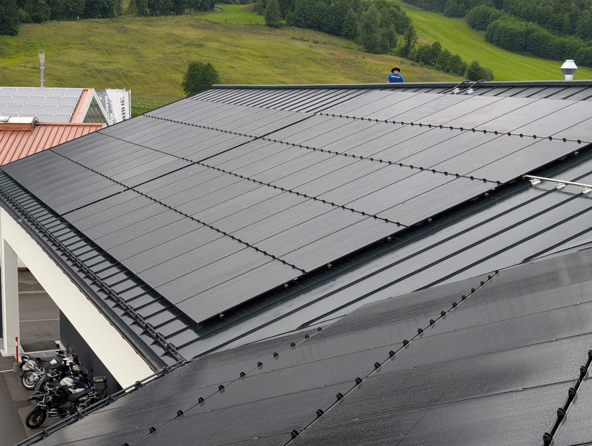 Photovoltaikanlage in Piding mit 58 kWp, Gewerbeanlage