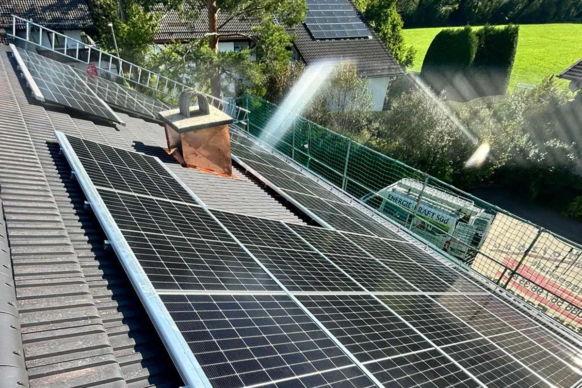 Photovoltaikanlage in Piding mit 11 kWp, Privatanlage