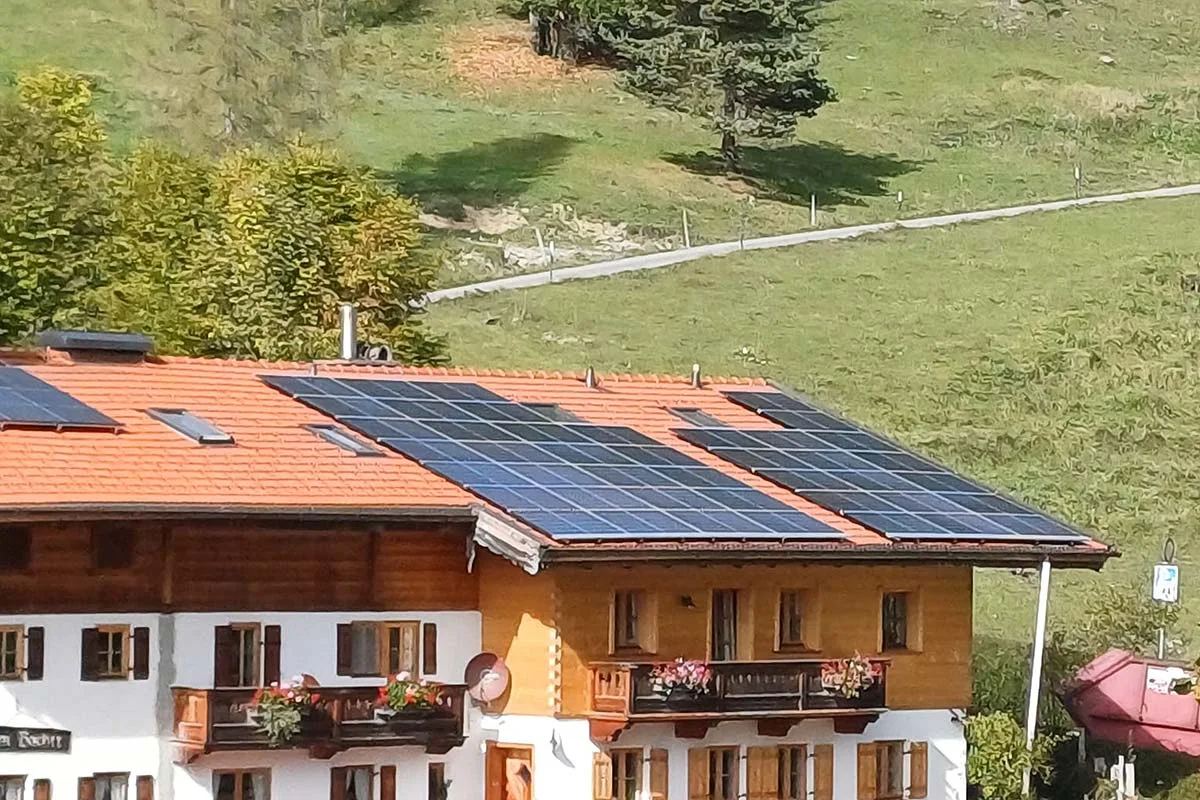 Photovoltaikanlage in Reit-im-Winkl mit 18 kWp, Privatanlage