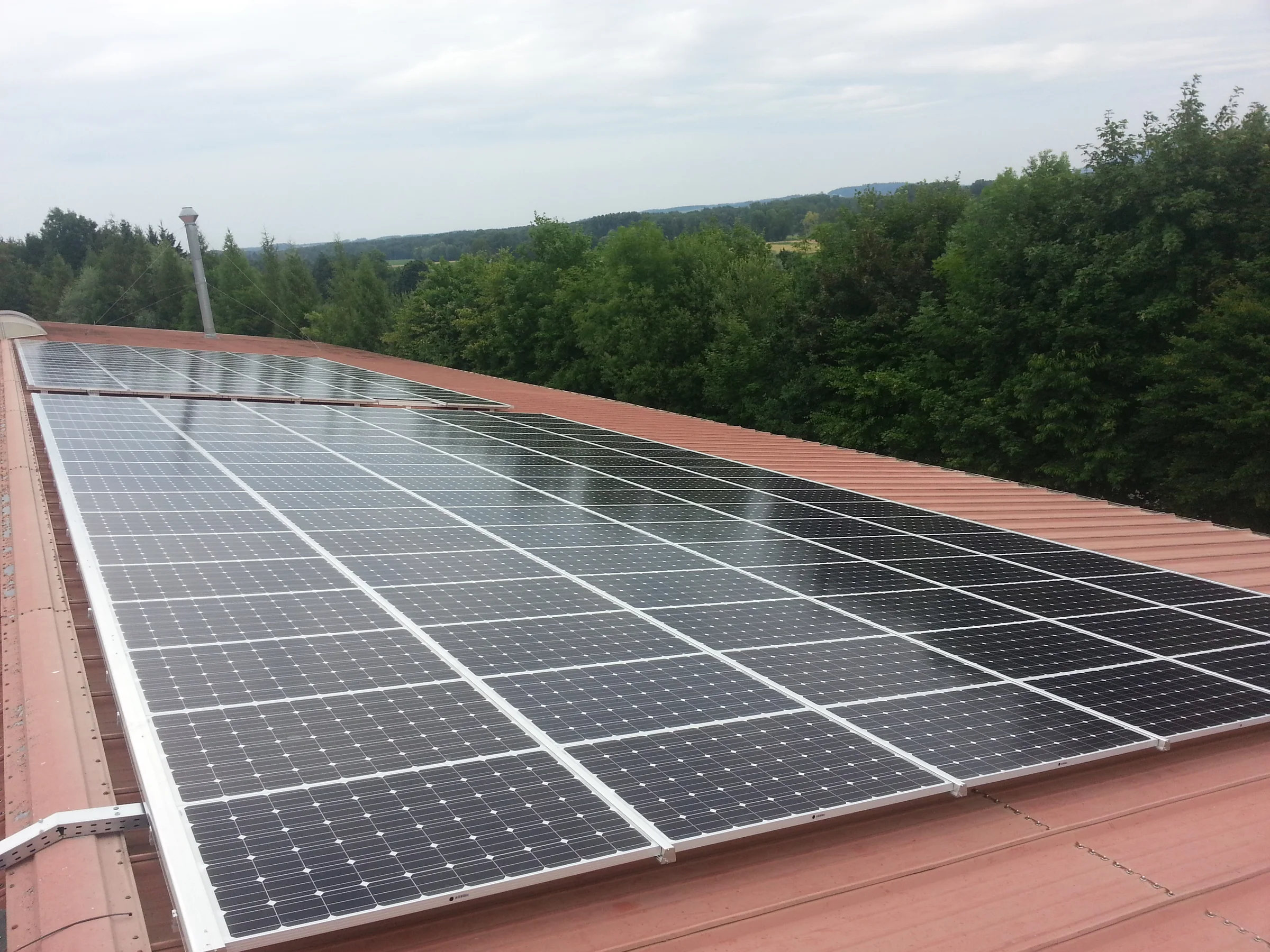 Photovoltaikanlage in Saaldorf-Surheim mit 20 kWp, Privatanlage