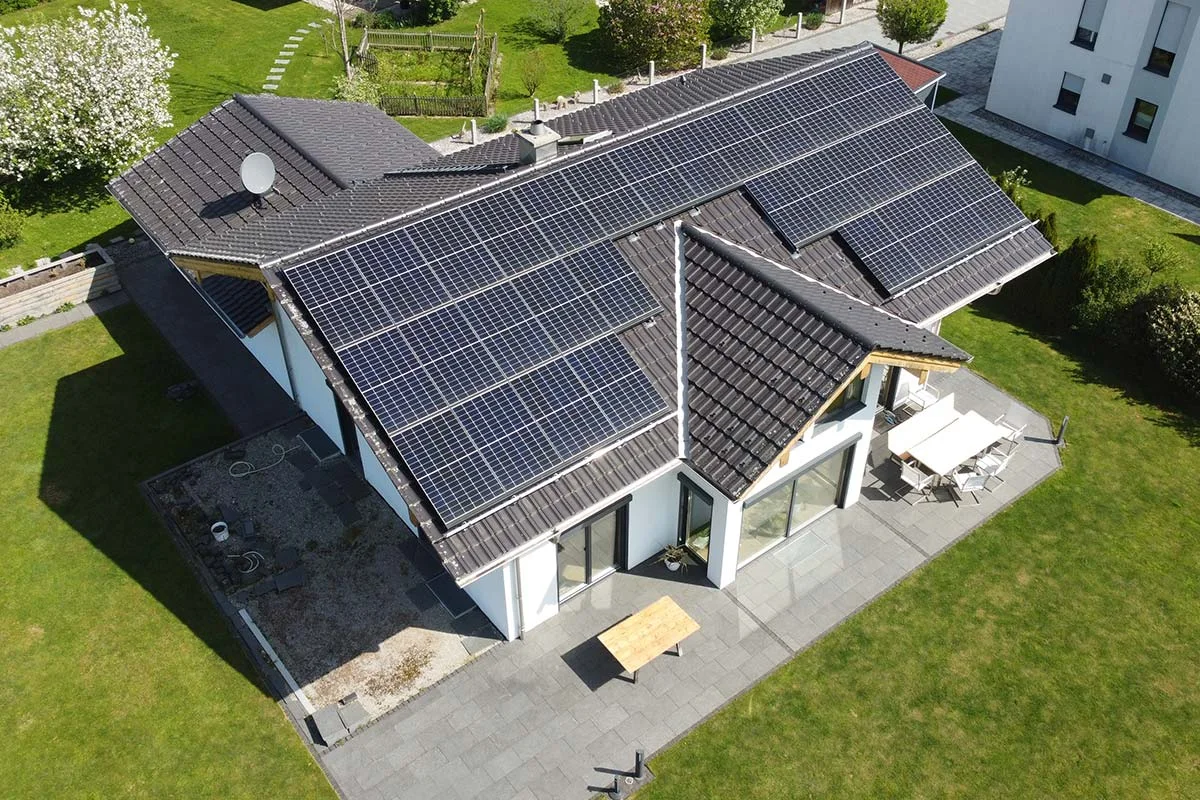 Photovoltaikanlage in Saaldorf-Surheim mit 9,24 kWp, Privatanlage