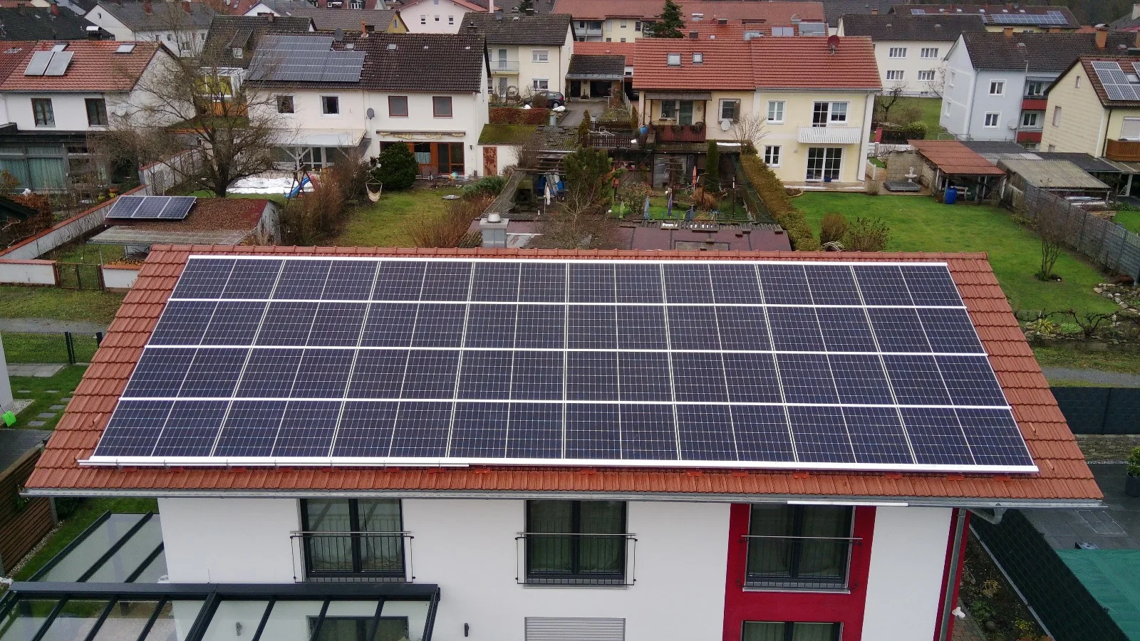 Photovoltaikanlage in Tittmoning mit 13,6 kWp, Privatanlage