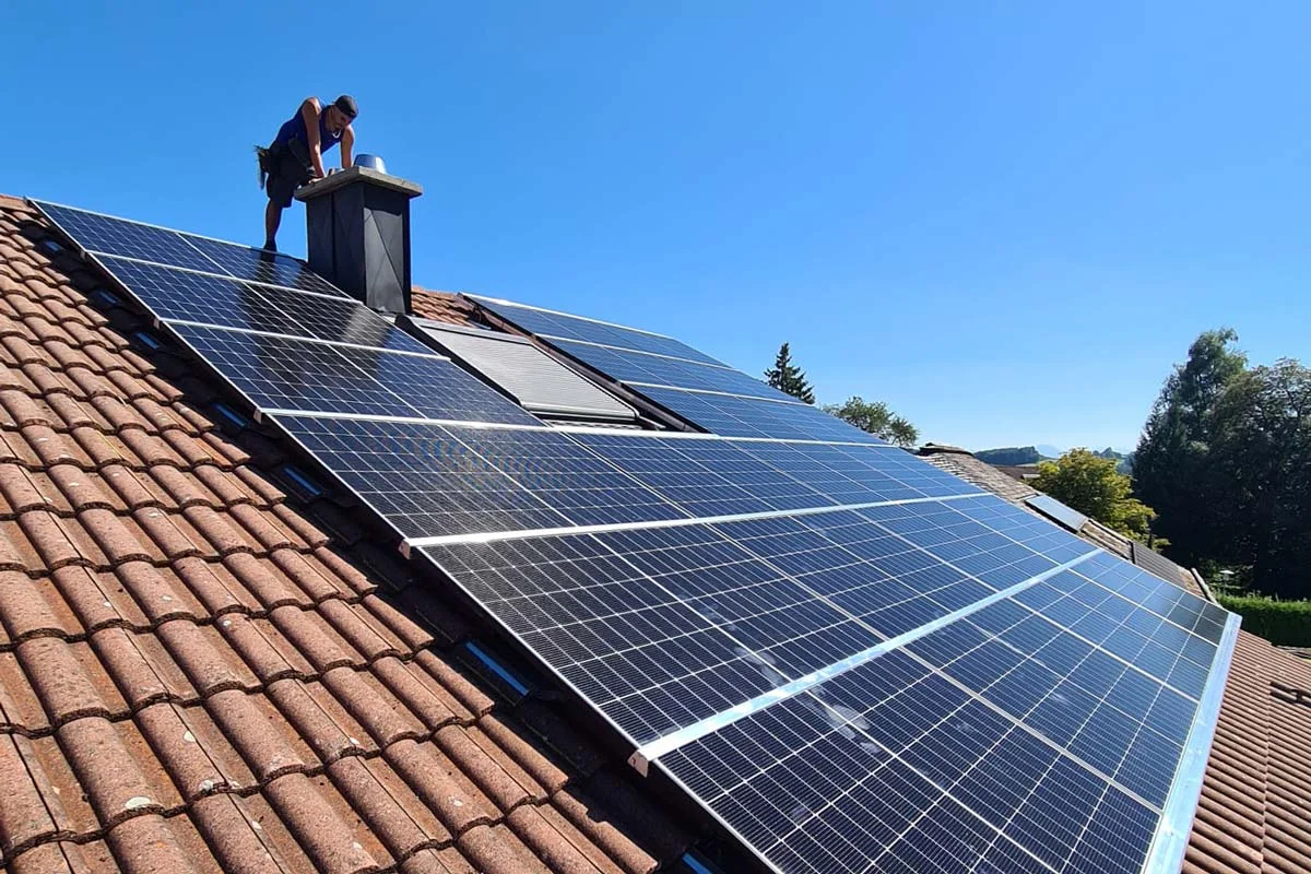Photovoltaikanlage in Waging mit 10 kWp, Privatanlage