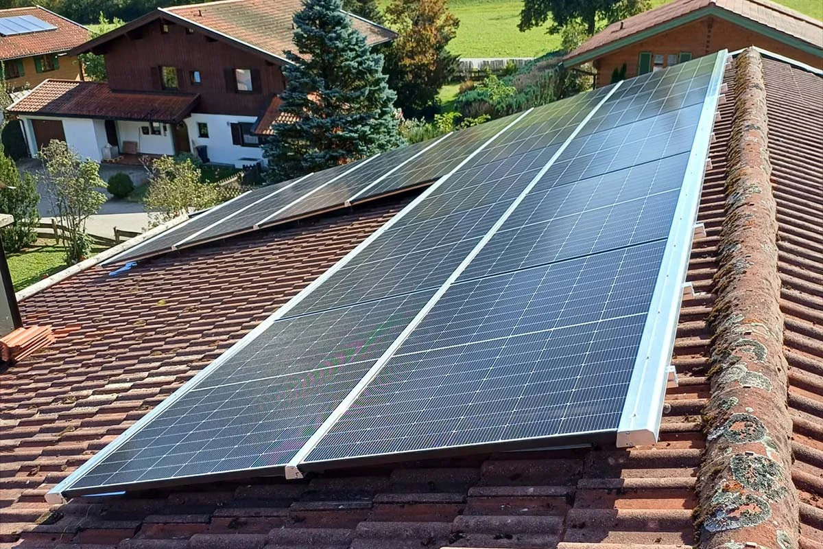 Photovoltaikanlage in Ruhpolding mit 12 kWp, Privatanlage